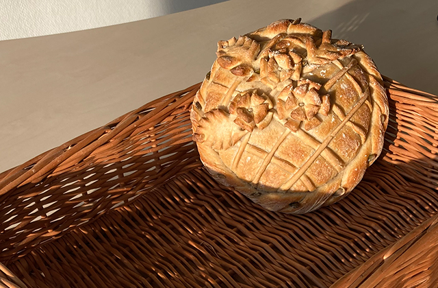 Ukrainisches Brot – traditionell verziert
